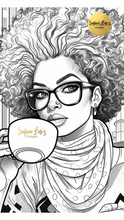 Load image into Gallery viewer, Coffee Talk Coloring Book
